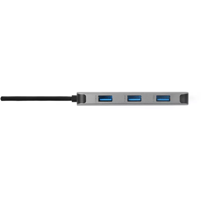 Acer HP.DSCAB.018 dongle USB-C 7 σε 1, 3x USB-A 5 Gb/s, HDMI 4K 60 Hz, SD/microSD, 100 W PD, ασημί