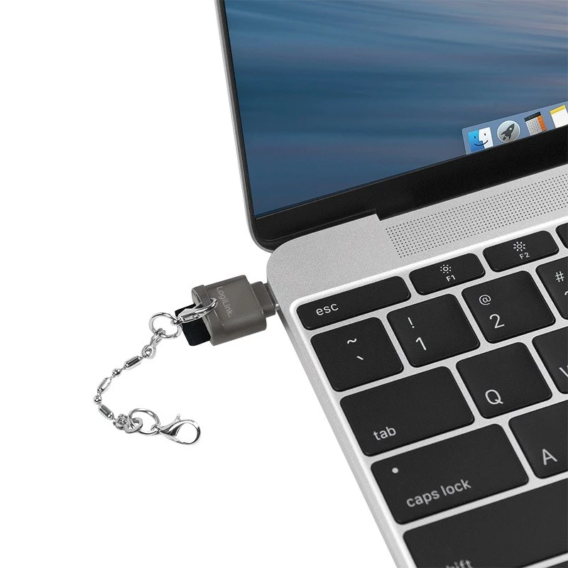 Αναγνώστης καρτών USB-C σε microSD με μπρελόκ