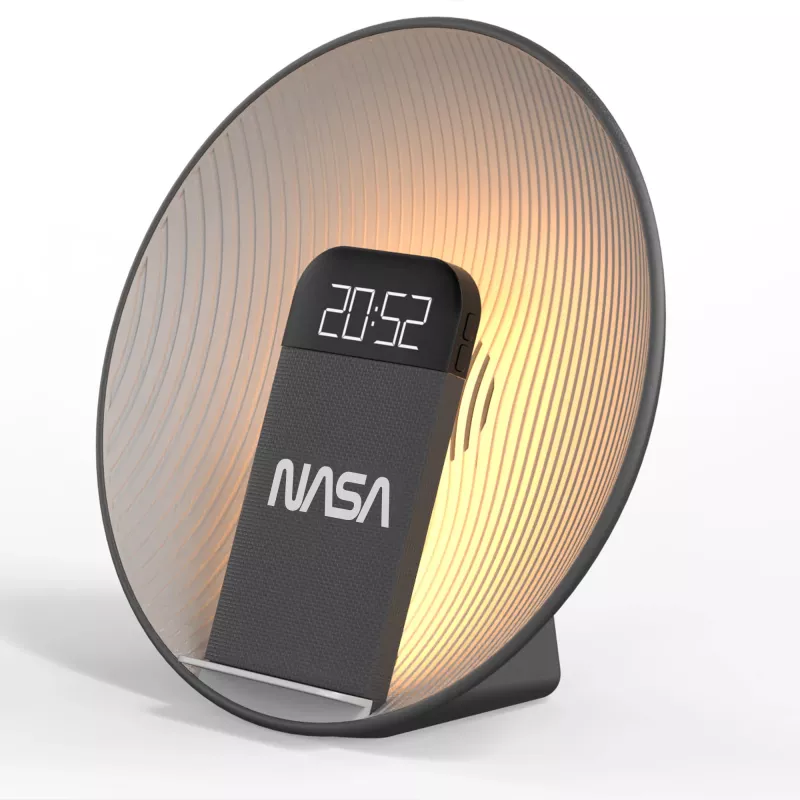 NASA SPC600 ηχείο Bluetooth/ξυπνητήρι/ασύρματος φορτιστής