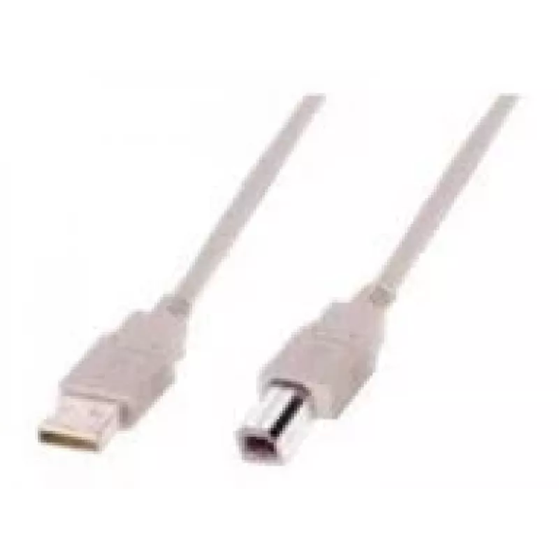 Assmann Καλώδιο σύνδεσης USB. Type A - B M/M. 1,8 m. Κατάλληλο για USB 2.0. UL. be (AK-300102-018-E)