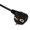 Akyga AK-SP-05A πολύπριζο προστασίας υπέρτασης, 5 x CEE 7/5 (Type E), διακόπτης, 1,8 m, Μαύρο