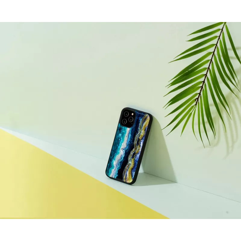 Θήκη προστασίας iKins για Apple iPhone 12 Pro Max – σχέδιο μωβ αχάτη