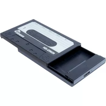 Θήκη HDD Inter-Tech HD-25620 μαύρο-λευκό 2.5 ιντσών