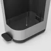 ROTHO Ribo Silver - Κάδος με πεντάλ – 35l