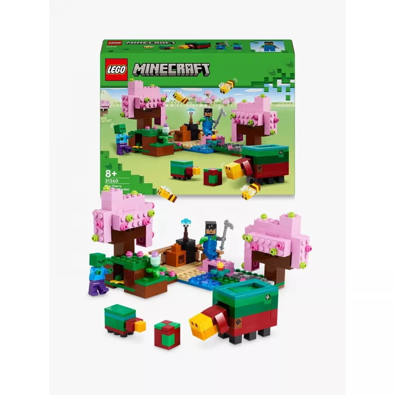 Lego 21260 Minecraft Cherry Blossom Garden σετ παιχνιδιού