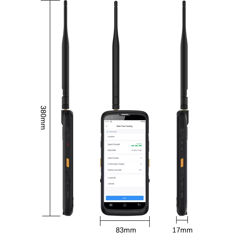 LoRaWAN Wi‑Fi Επιτόπιος ελεγκτής Milesight FT101-868M — Μοντέλο FT101-868M