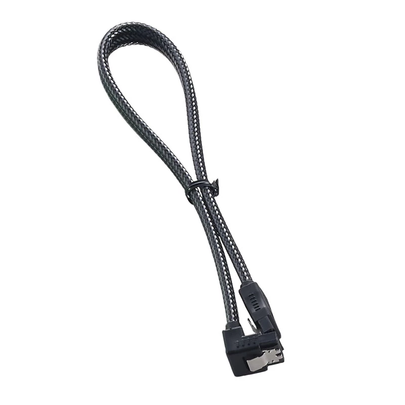 Καλώδιο ModMesh Right Angle SATA 3 30 cm - carbon - Καλώδιο - Digital/Daten (CM-CAB-RSAT-N30KC-R)