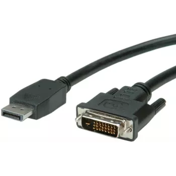 Αντάπτορας καλωδίου βίντεο VALUE 11.99.5619 1,5 m DisplayPort σε DVI Μαύρο