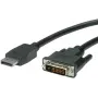 Αντάπτορας καλωδίου βίντεο VALUE 11.99.5619 1,5 m DisplayPort σε DVI Μαύρο