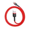 Καλώδιο USB Baseus CAMKLF-C09 2m USB A σε Micro-USB B Κόκκινο