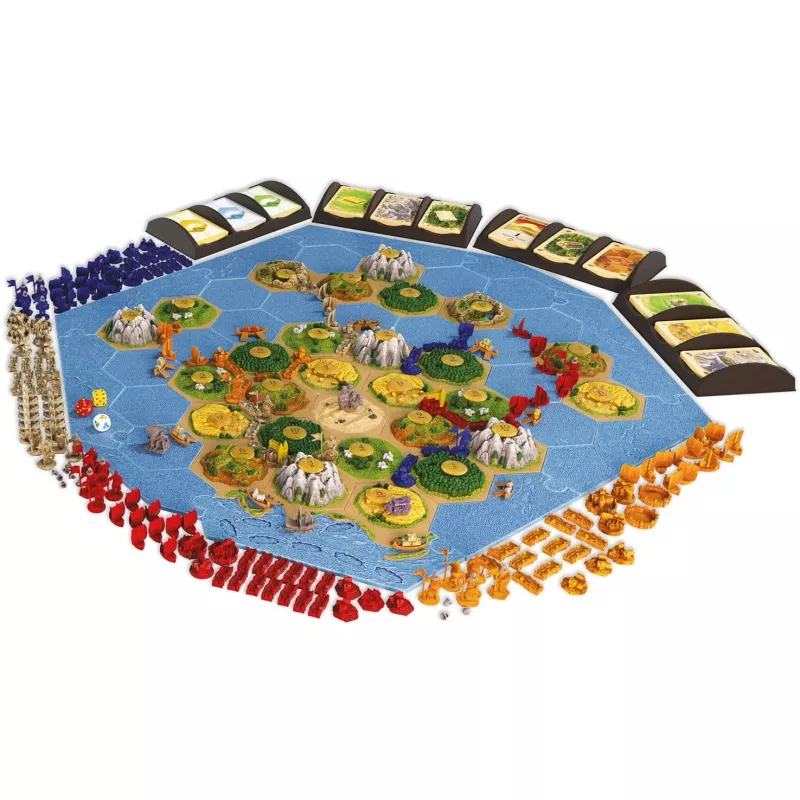 Επιτραπέζιο παιχνίδι Kosmos KOO Catan 3D – Seefahrer + Städte & Ritter σετ επέκτασης