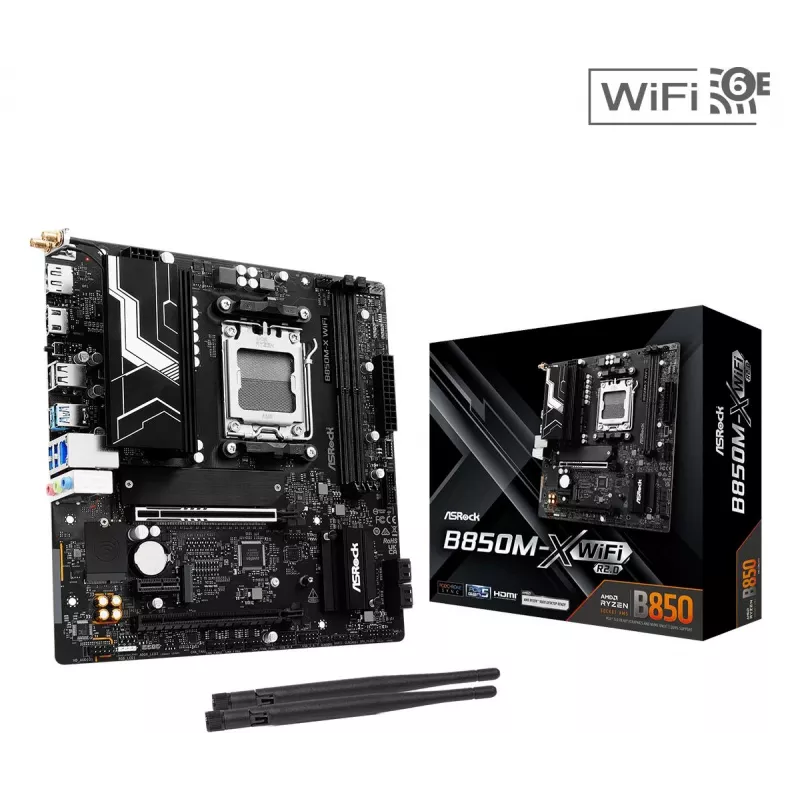 ASRock B850M-X WiFi R2.0 AMD B850 AM5 Micro-ATX Μητρική