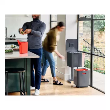 Joseph Joseph Κάδος απορριμμάτων Totem 40 L γραφίτης