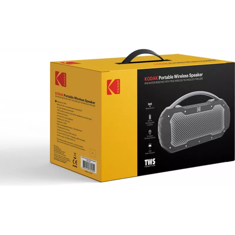 Φορητό ηχείο Kodak PWS-2261, μαύρο