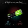 Επαναφορτιζόμενη μπαταρία Green Cell GR06 AA NiMH 1,2 V 2000 mAh, 2 τεμ., 50,5 mm