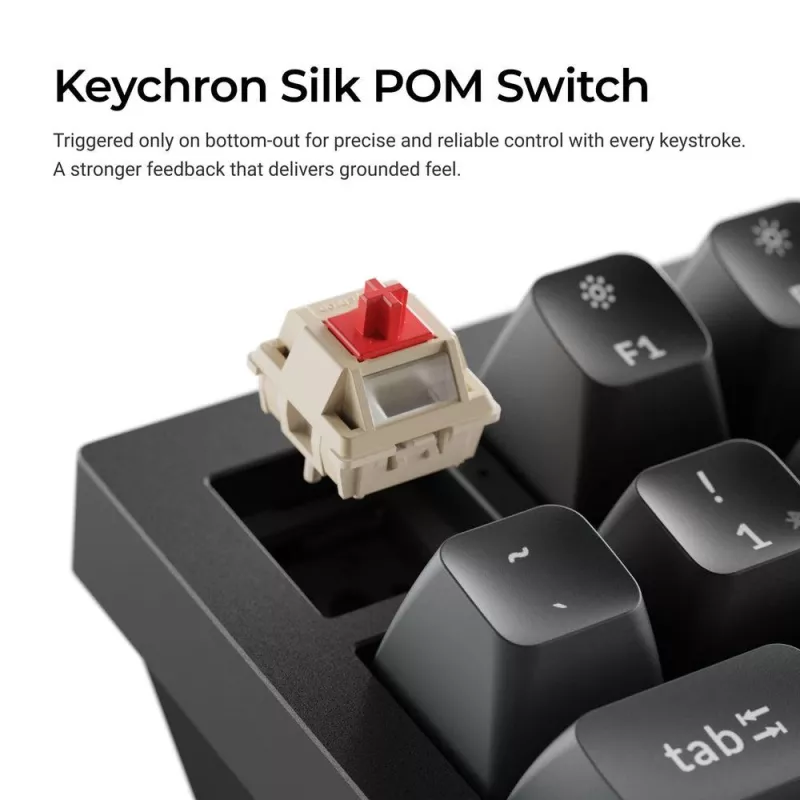 Πληκτρολόγιο Ασύρματο Q3 ULTRA/Μαύρο Q3U-M3 Keychron