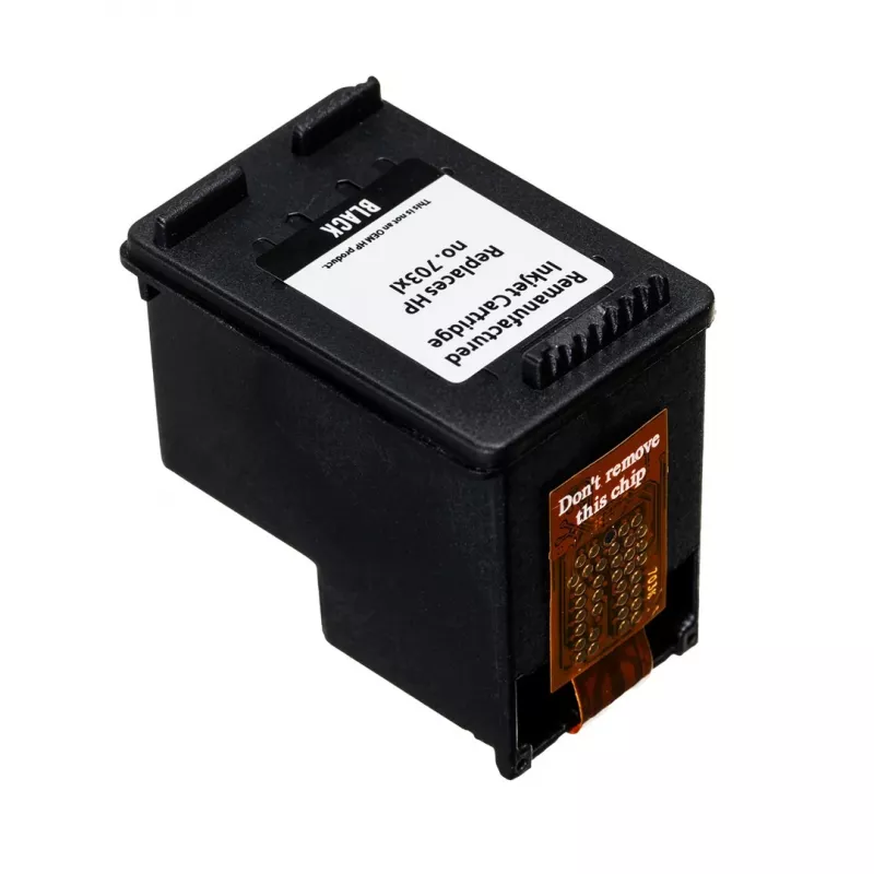 Superbulk μελάνι εκτυπωτή HP B-H703BK (αντικατάσταση για HP 703 CD887) Standard μαύρο