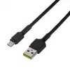 Green Cell KABGC24 Καλώδιο Lightning 0.3 m μαύρο
