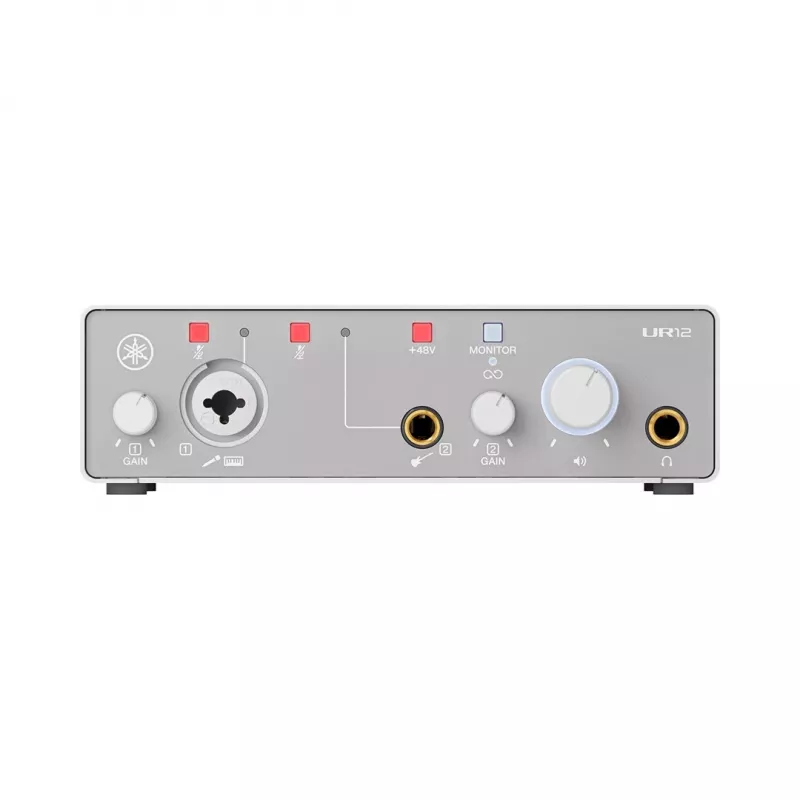 Κάρτα ήχου YAMAHA UR12MK3 White - συμπαγής 2-in/2-out USB…