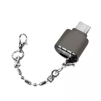 Αναγνώστης καρτών USB-C σε microSD με μπρελόκ