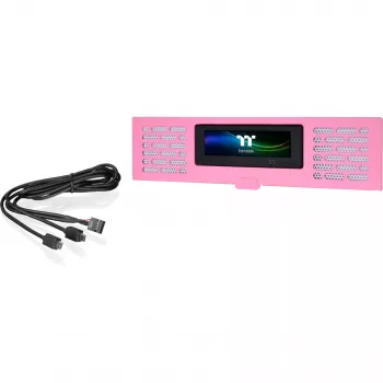 Thermaltake AC-067-OOANAN-A1 κιτ πάνελ LCD για το The Tower 200, ροζ