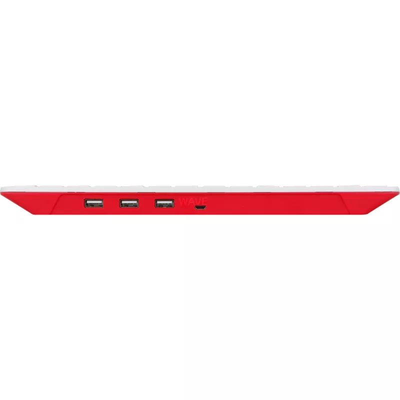 Ενσύρματο πληκτρολόγιο USB Raspberry PI Πληκτρολόγιο DE RB-TASTA01W — Σύνδεση USB, γερμανικό layout