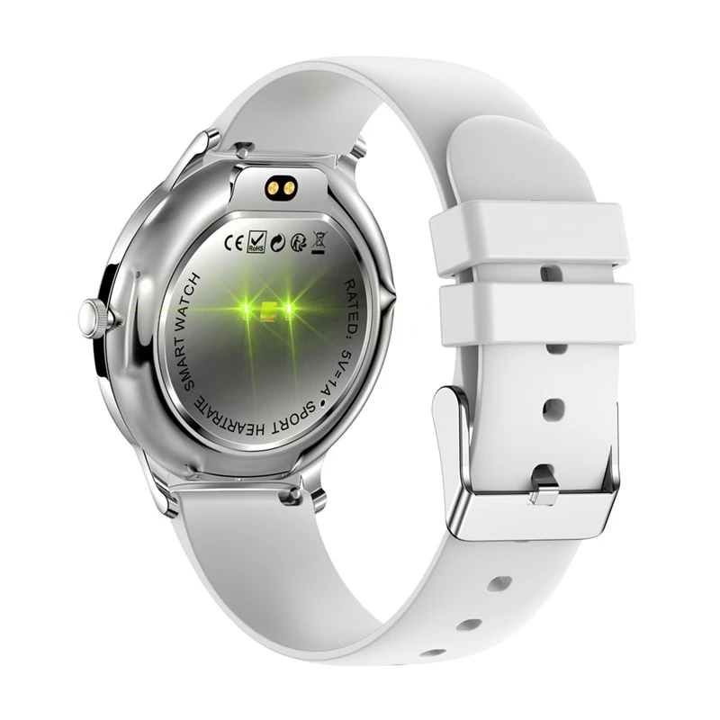 Smartwatch Colmi V89 ασημί με Bluetooth και μετρητή καρδιακών παλμών