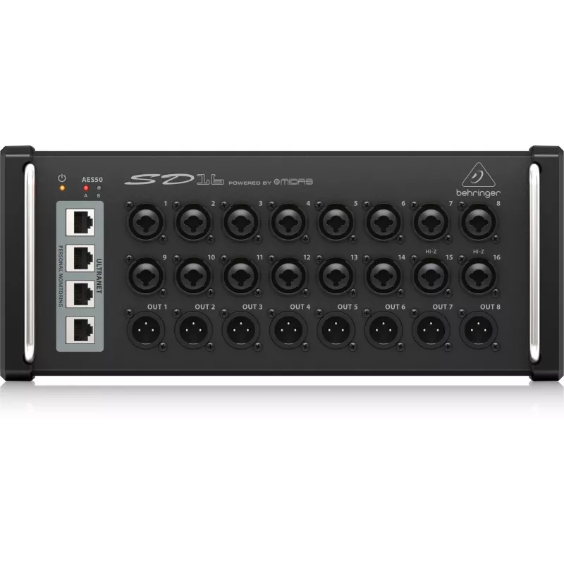 Stagebox Behringer SD16 Μαύρο Μέταλλο