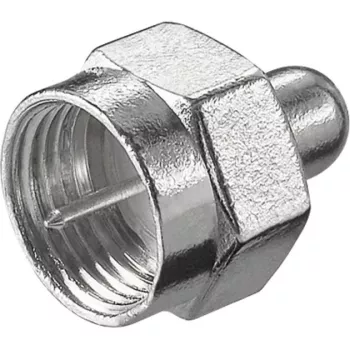 Wentronic goobay - Τερματική αντίσταση ομοαξονικού - Βύσμα F (11393)