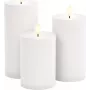 Goobay Σετ 3 τεμ. LED κεριά εξωτερικού χώρου (64786)