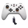 Ασύρματο gaming controller GameSir T4n Lite λευκό συμβατό με Bluetooth, ασύρματο, επαναφορτιζόμενο