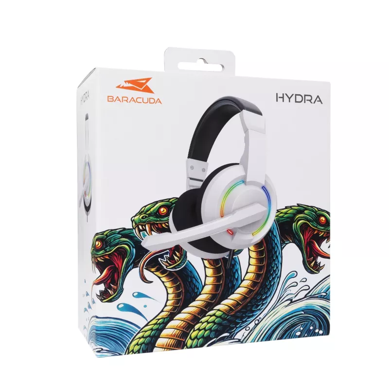Ακουστικά Baracuda BGH-021 Hydra White