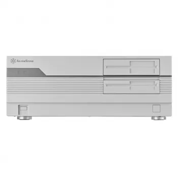 Silverstone SST-FLP01W Κουτί Υπολογιστή HTPC Λευκό