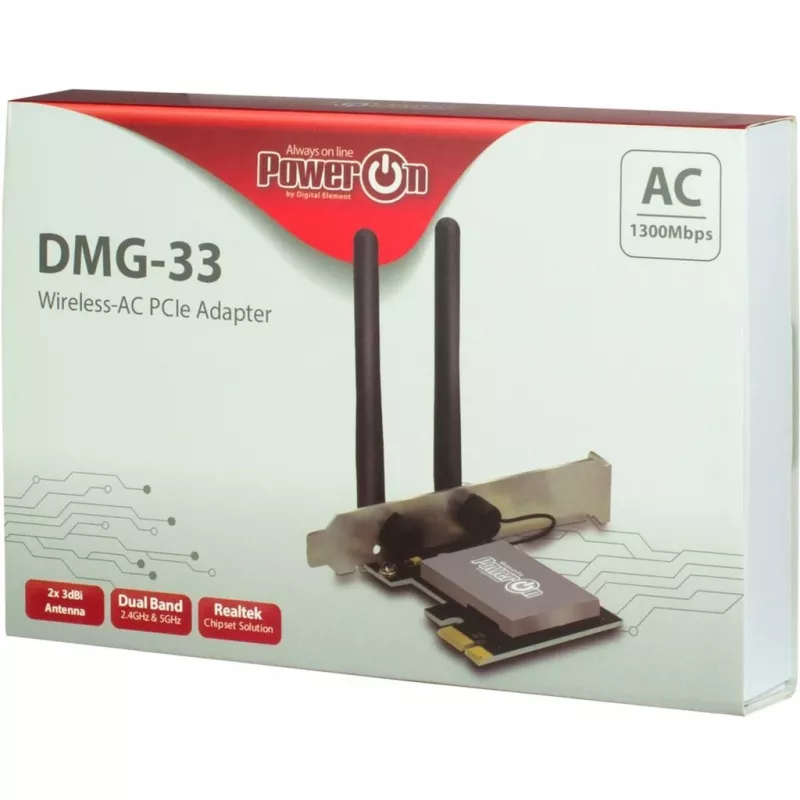 Εσωτερική κάρτα WLAN Inter-Tech DMG-33 1300 Mbit/s