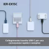 Sony IER-EX15C Headset Ενσύρματα In-Ear Κλήσεις/Μουσική USB Type-C λευκό