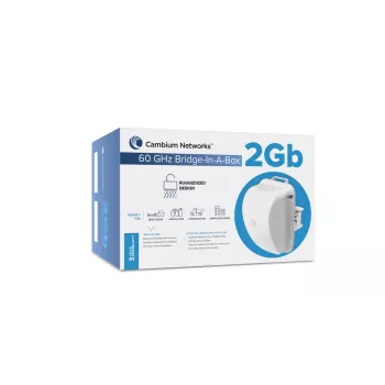 Γέφυρα ραδιοσυχνοτήτων Cambium C600510C031B 60 GHz, χωρητικότητα ζεύξης 2 Gbit/s