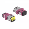 Ζεύκτης οπτικής ίνας DeLOCK 86891 SC Simplex υποδοχή σε SC Simplex υποδοχή Multimode μωβ