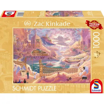 Παζλ Schmidt Spiele Zac Kinkade Kingdom of Heaven — 1000 τεμ., τοπιογραφική τέχνη