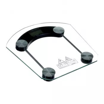 Esperanza - Ζυγαριά σώματος Μπάνιου Nza Pilates EBS008K Διάφανο χρώμα (EBS008K)