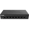 D-Link DGS-108GL unmanaged Gigabit Ethernet (10/100/1000) μαύρο