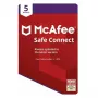 McAfee Safe Connect VPN 5 συσκευές κλειδί 1 έτους, Global