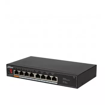 Dahua DH-SF1008L επιτραπέζιο μη διαχειριζόμενο switch Fast Ethernet 8 θυρών, 10/100 Mbps, 1,6 Gbps