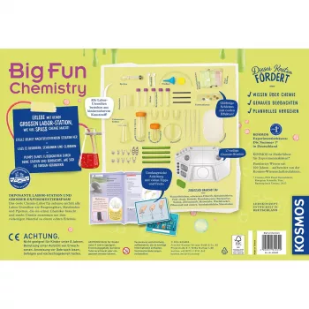 Big Fun Chemistry, Κουτί πειραμάτων