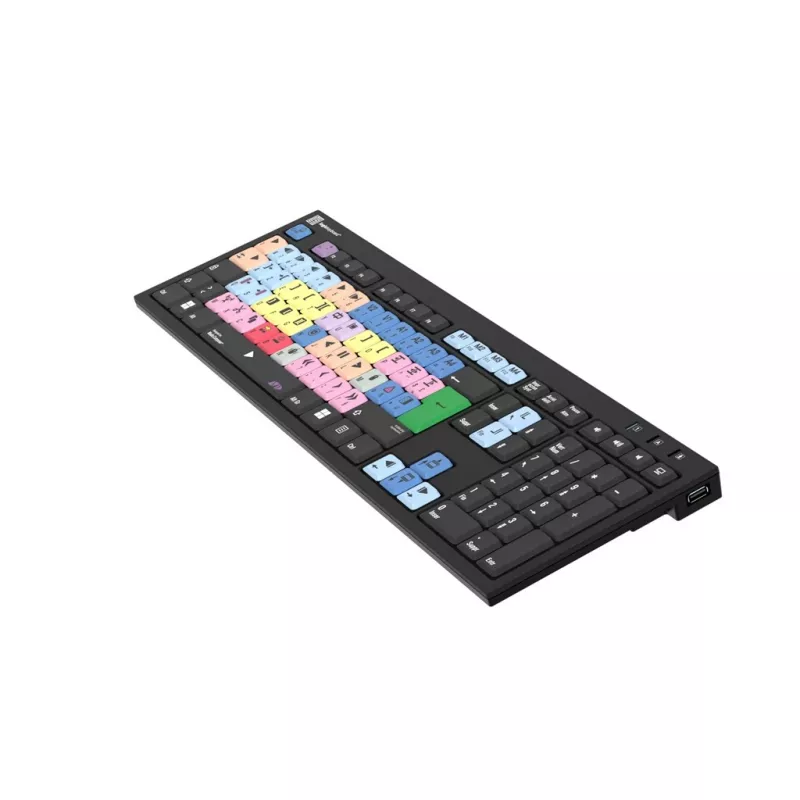 Logickeyboard Avid Media Composer+ LogicLight για PC/Μαύρο