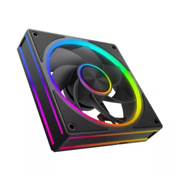 Ανεμιστήρας κουτιού MODECOM VOLCANO LOOP 120 ARGB Reverse Fan Μαύρο 120 mm PWM 400–1400 RPM Υποδοχή ARGB