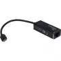 Inter-Tech Argus IT-811 - προσαρμογέας δικτύου - USB-C - Gigabit-Ethernet - μαύρο (88885438)