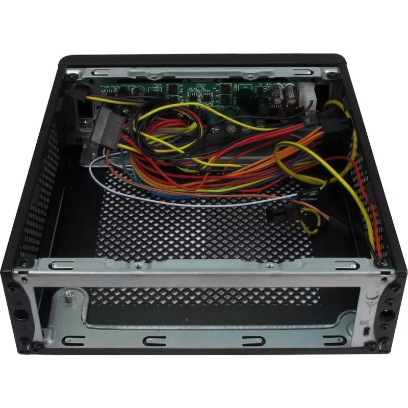 Κουτί PC Inter-Tech ITX-601 Desktop μαύρο