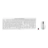 CHERRY Stream Desktop Πληκτρολόγιο ποντίκι περιλαμβάνονται Γραφείο RF Wireless QWERTZ Γερμανικό Λευκό