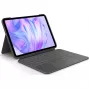 Πληκτρολόγιο Logitech Combo Touch QWERTY Δανικά Φινλανδικά Νορβηγικά Σουηδικά Smart Connector Graphite