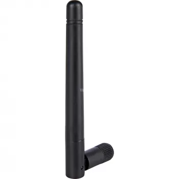 Delock 88339 κεραία Wi-Fi 802.11 b/g/n, RP-SMA, 2 dBi, παντοκατευθυντική, με αρθρωτή βάση κλίσης, μαύρη